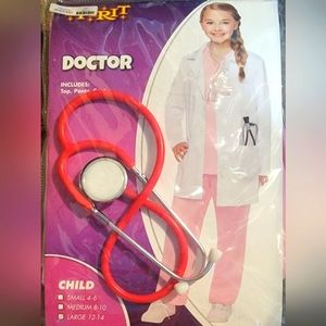 Halloween Doctor Kids costume.  Size L 12/14